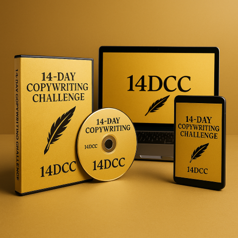 14 Day Copywriting Challenge background