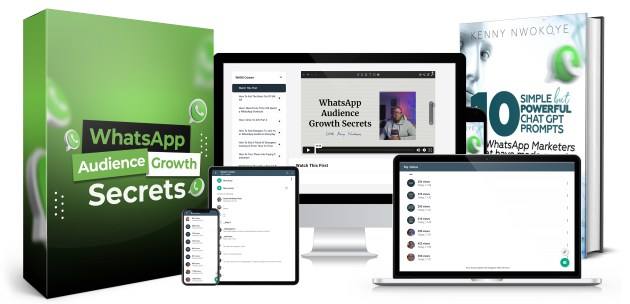 WhatsApp Audience Growth Secrets background
